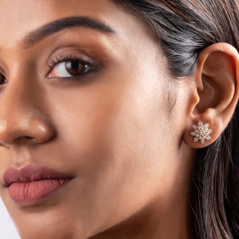 Diamond Stud Earrings