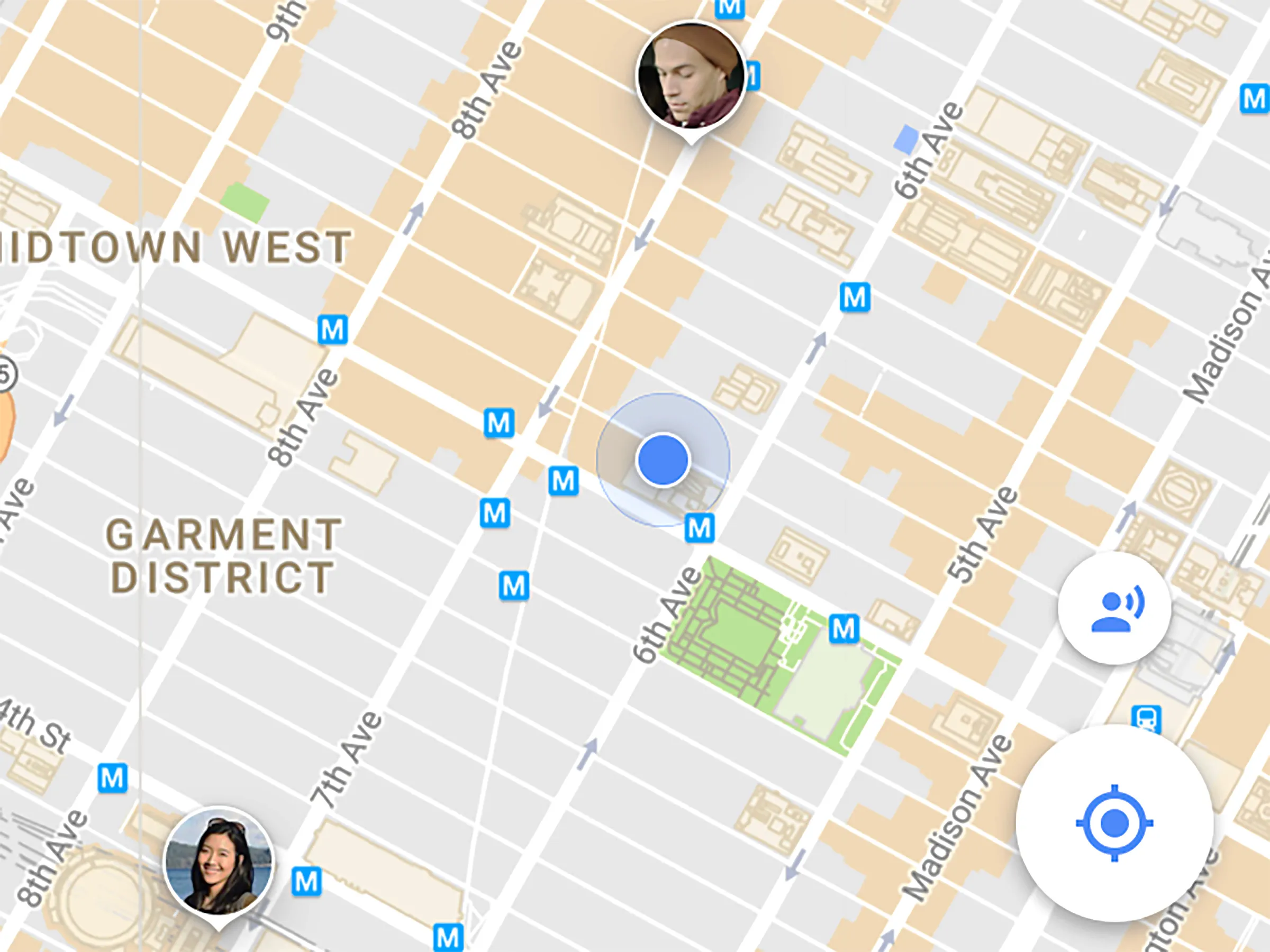 Map location